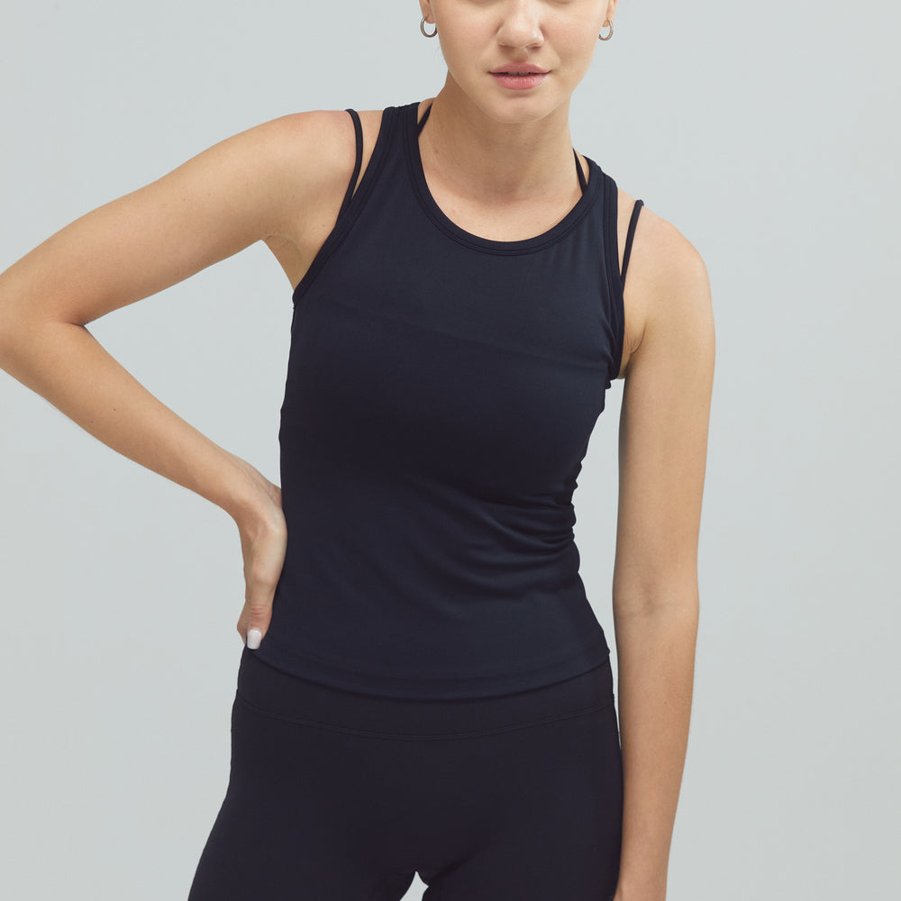 ACTIVE DRILLS Tank Top Black