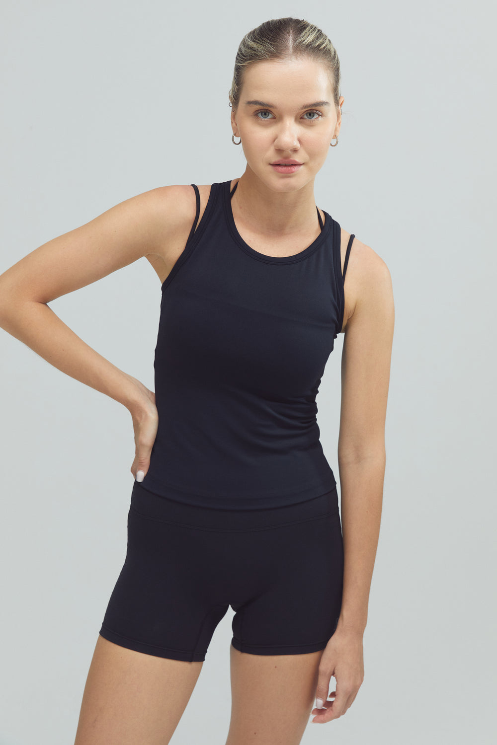 ACTIVE DRILLS Tank Top Black