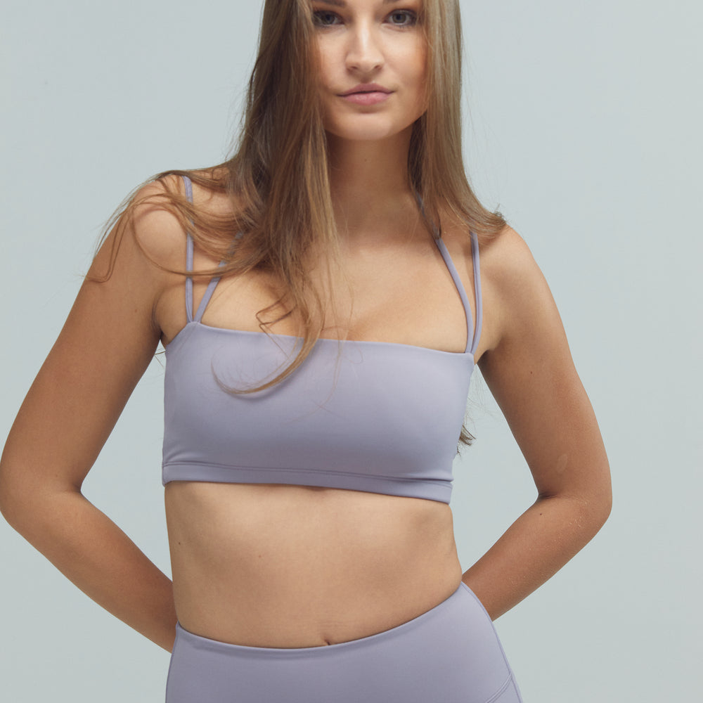 ACTIVE DRILLS Bandeau Bra Dusty Lilac