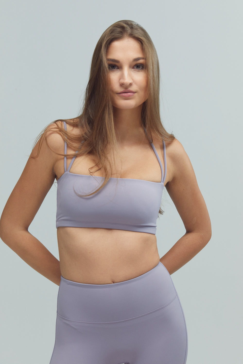 ACTIVE DRILLS Bandeau Bra Dusty Lilac