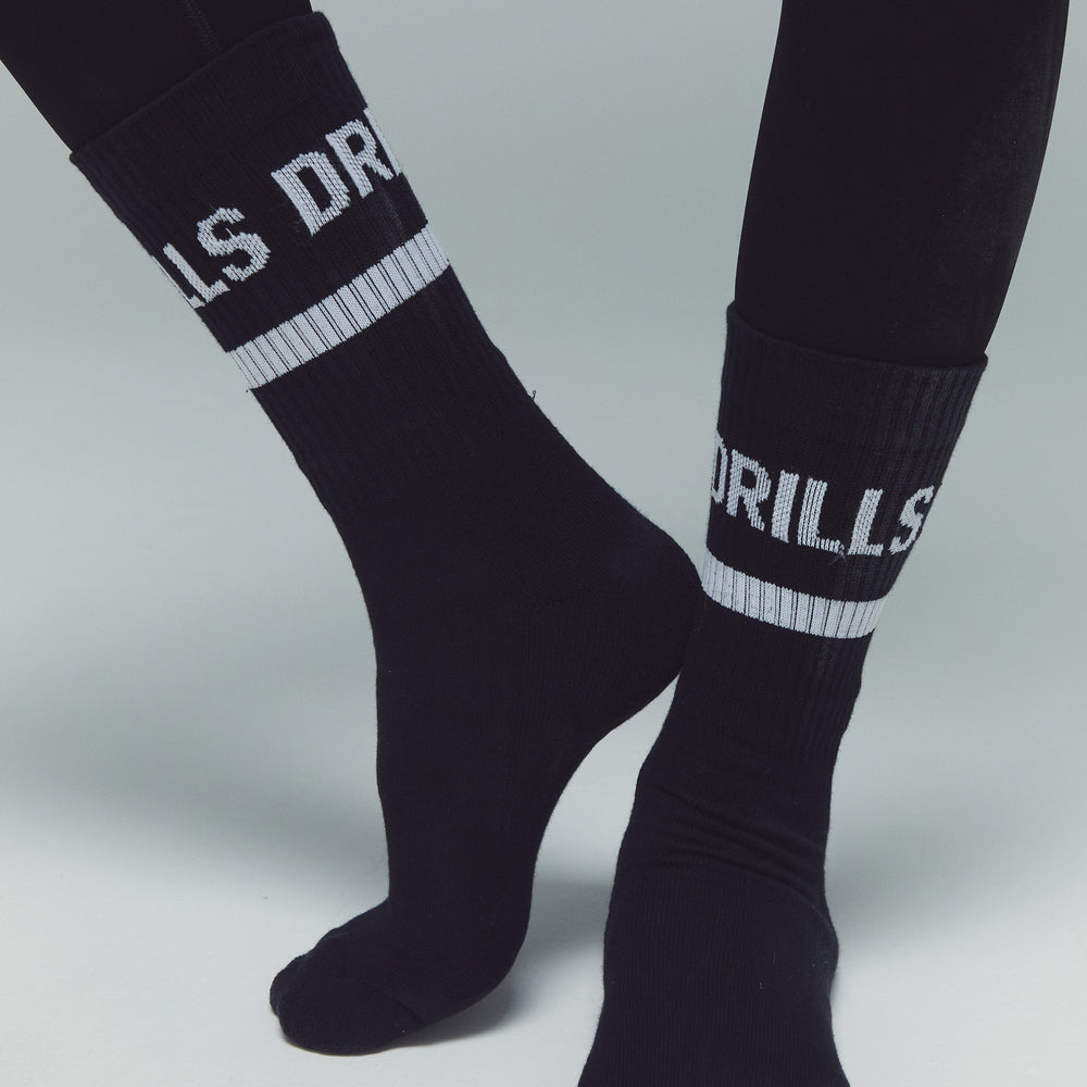 DRILLS Toujours Socks Black