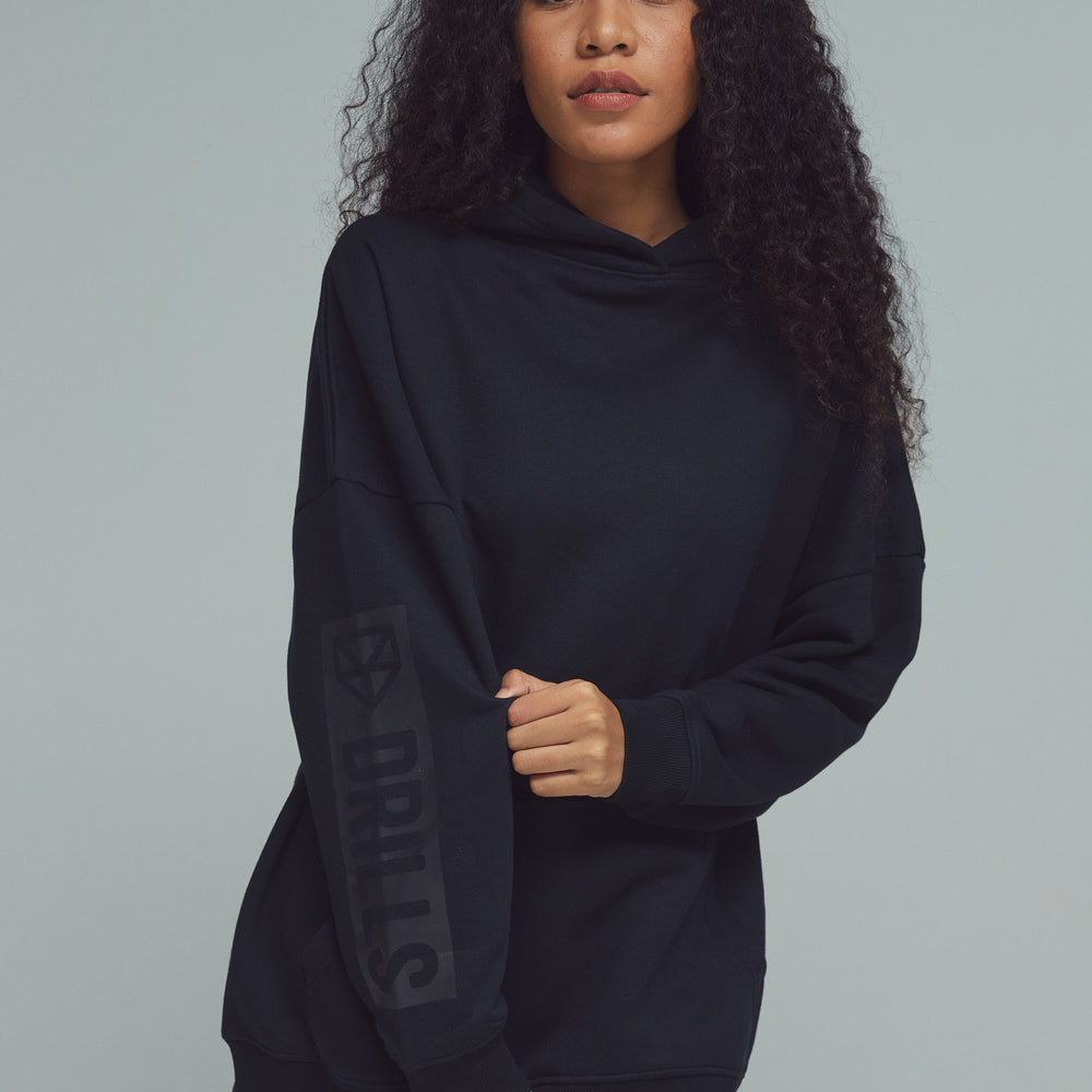 
                      
                        RECREATION DRILLS Hoodie Black
                      
                    