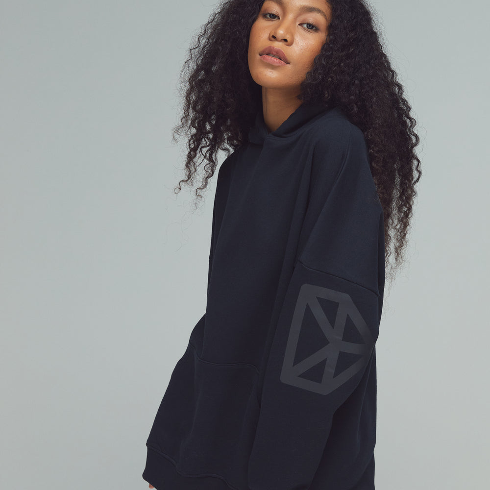 RECREATION DRILLS Signature Hoodie Black