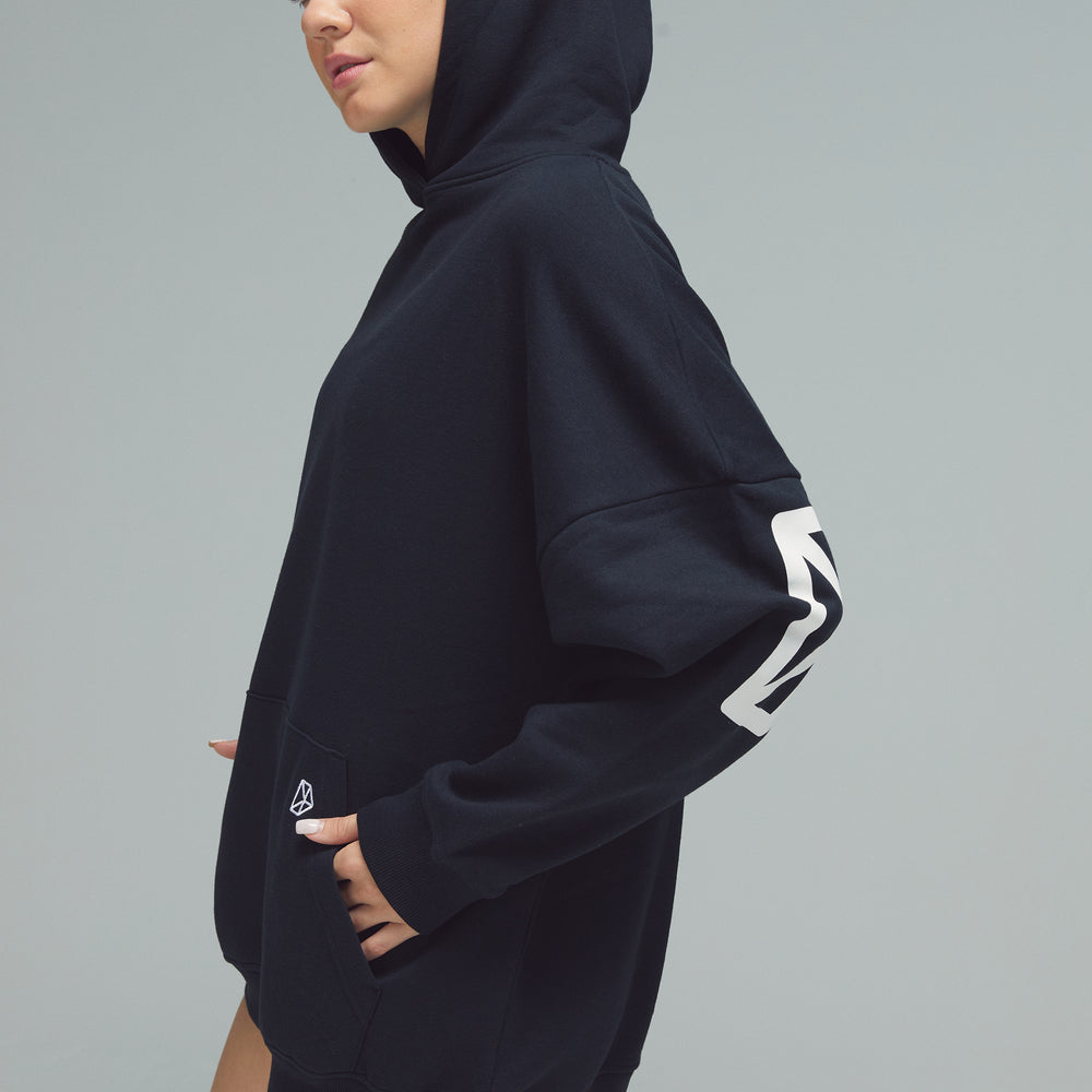 
                      
                        RECREATION DRILLS Signature Hoodie Black/White
                      
                    