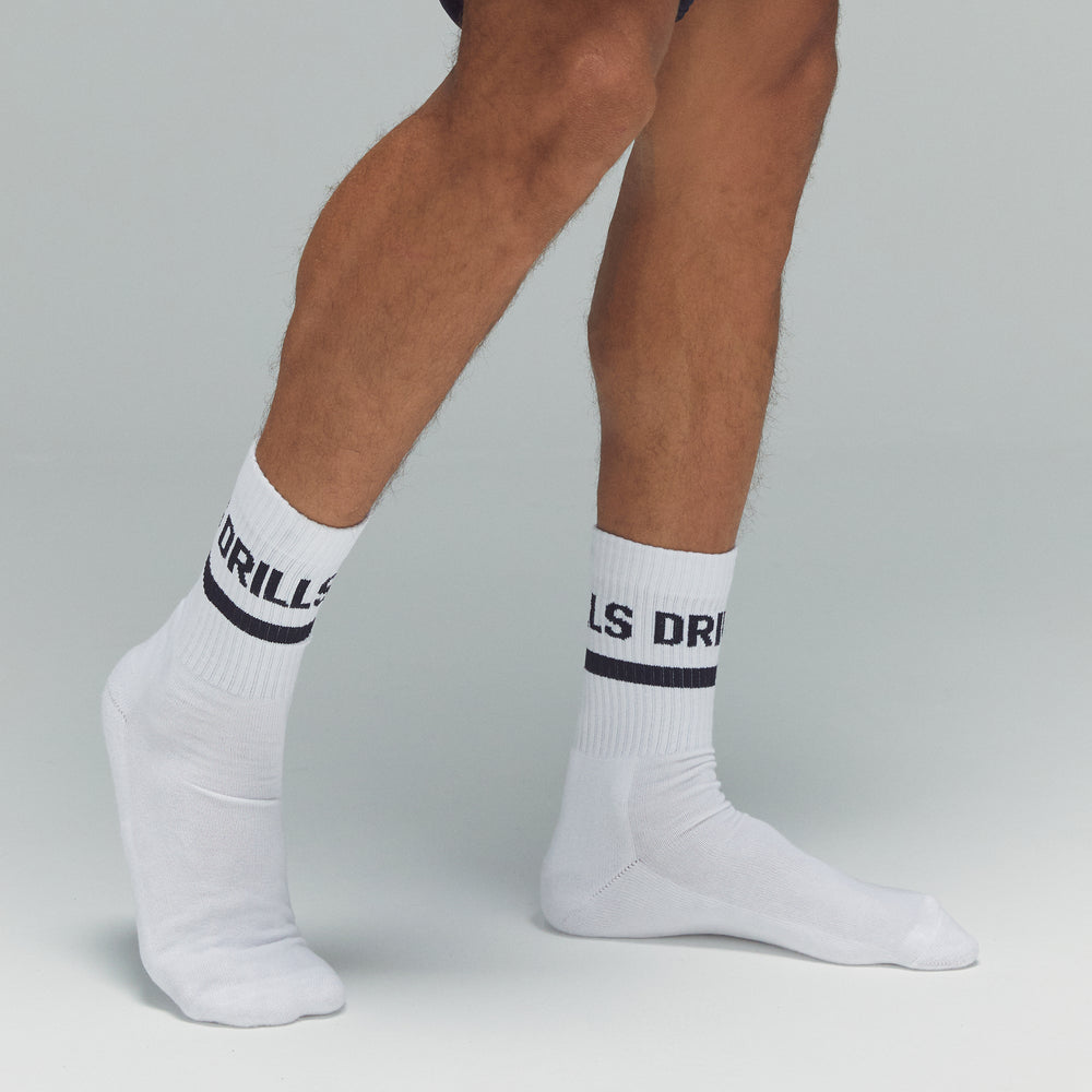 DRILLS Toujours Socks White