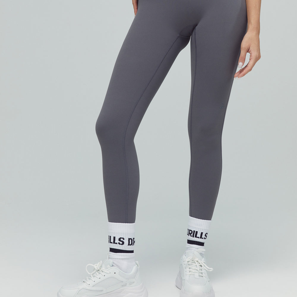 ACTIVE DRILLS Scrunch Leggings Grey