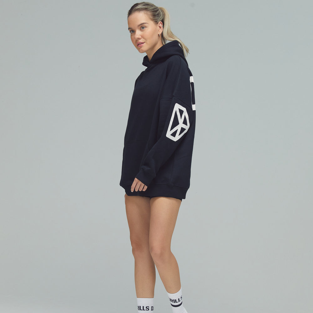 
                      
                        RECREATION DRILLS Signature Hoodie Black/White
                      
                    