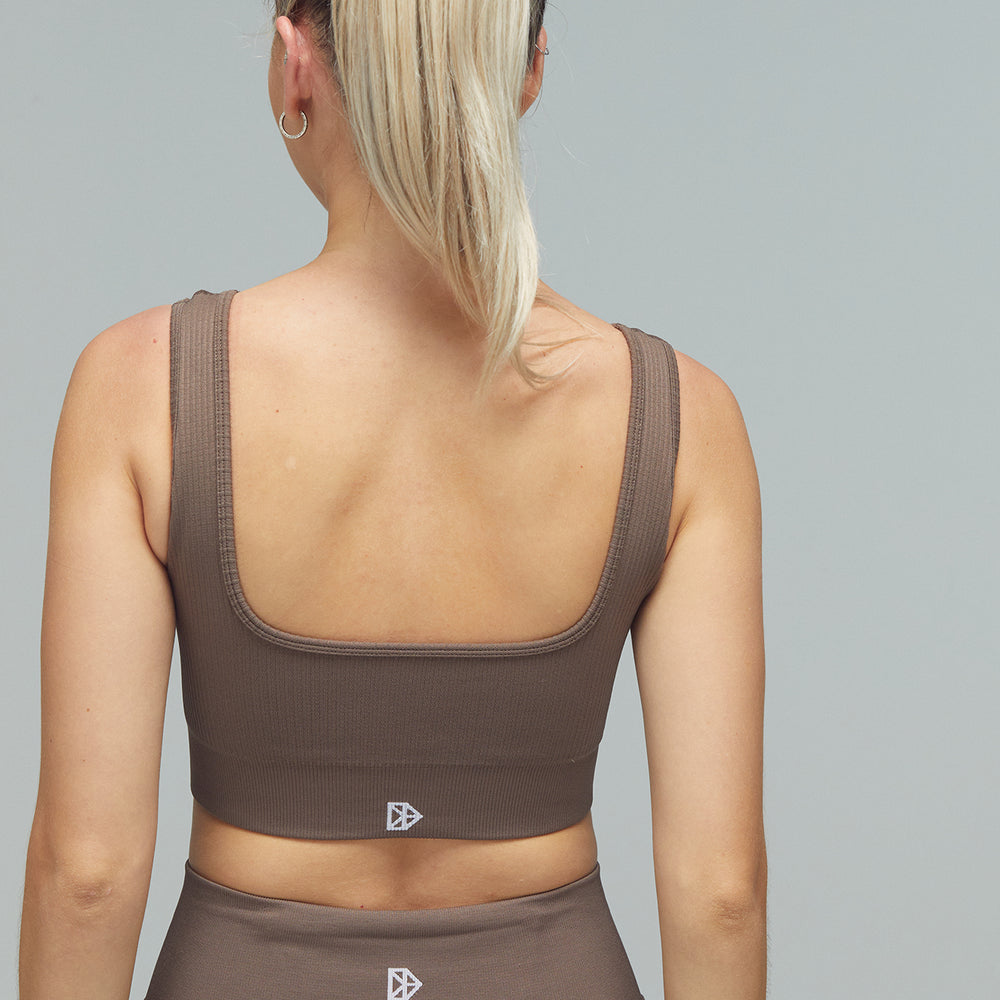 FLXFLOW DRILLS Bra Taupe