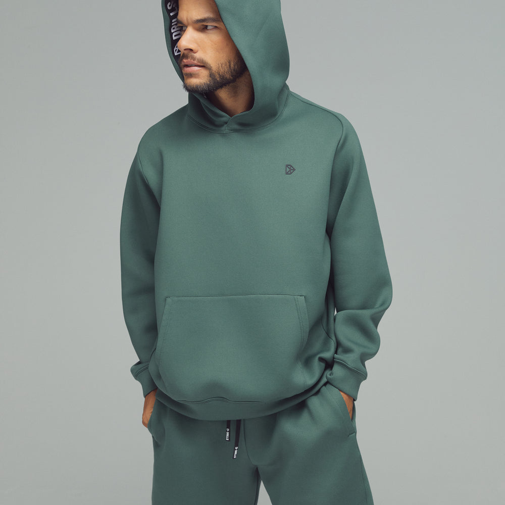 
                      
                        RECREATION DRILLS Scuba Hoodie Dark Sage Green
                      
                    