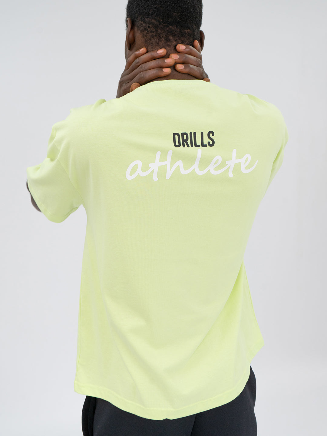 Athlete Script Tee Butterfly / Black  / White 3
