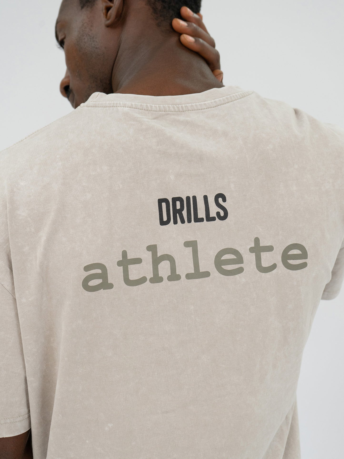 Athlete Tee Off White / Black / Fungi 2