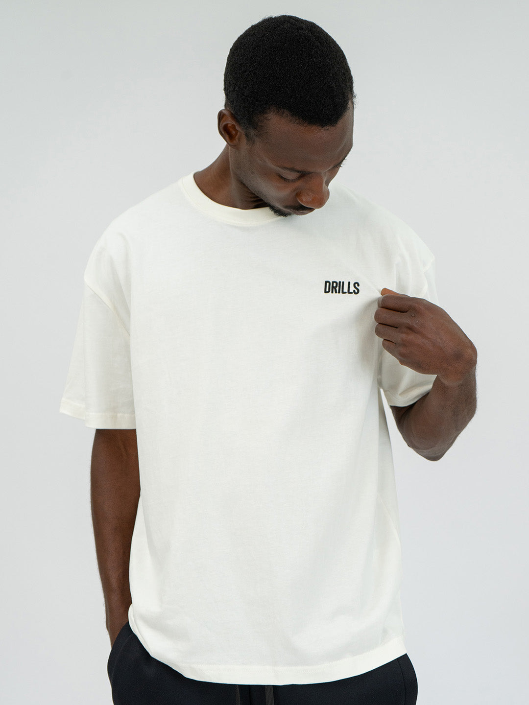 Athlete Tee Off White / Black / Nightshadow Blue 4