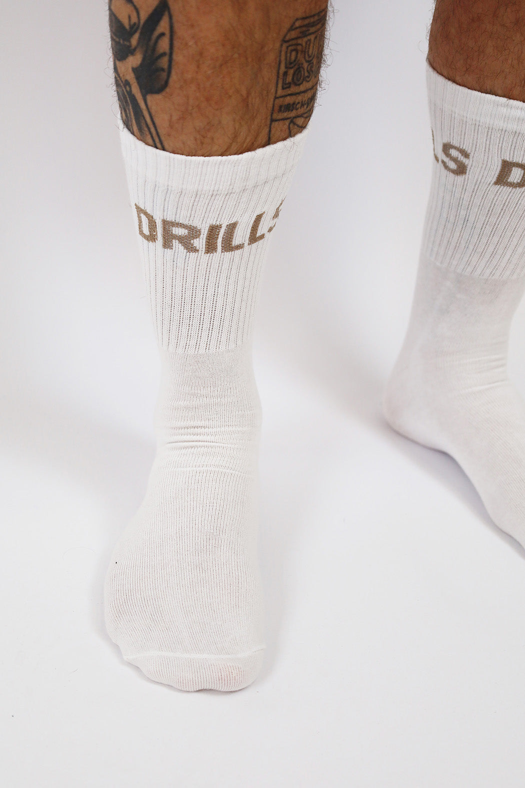 DRILLS Toujours Socks 2.0 White/ Atmosphere 1