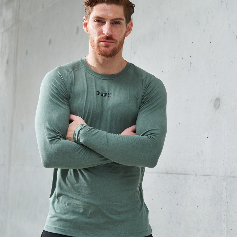 
                      
                        XFUNCTION DRILLS Longsleeve Tee Dark Sage Green
                      
                    