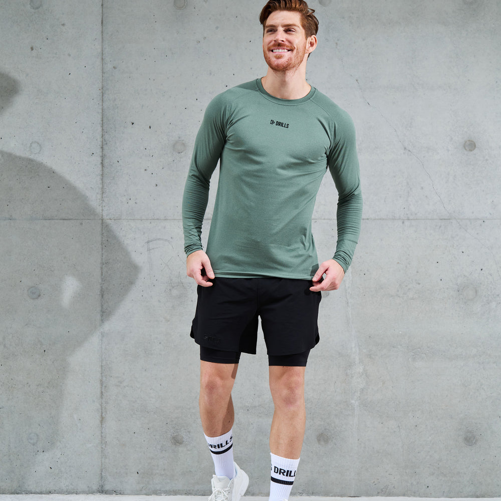 
                      
                        XFUNCTION DRILLS Longsleeve Tee Dark Sage Green
                      
                    