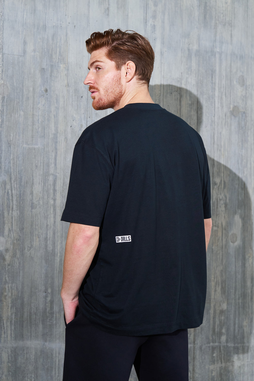 RECREATION DRILLS D-Logo Graphic Tee Black/White