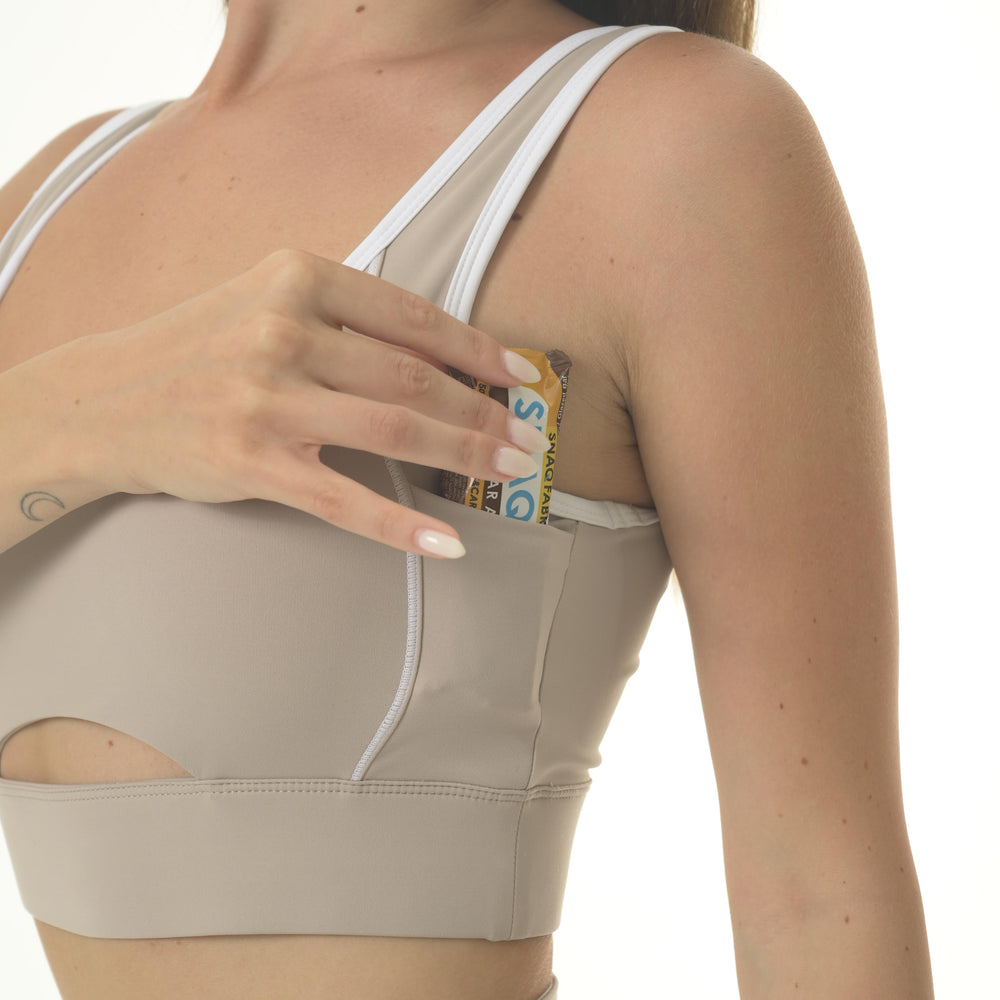 
                      
                        RACQUET DRILLS Bra Atmosphere / White 2
                      
                    