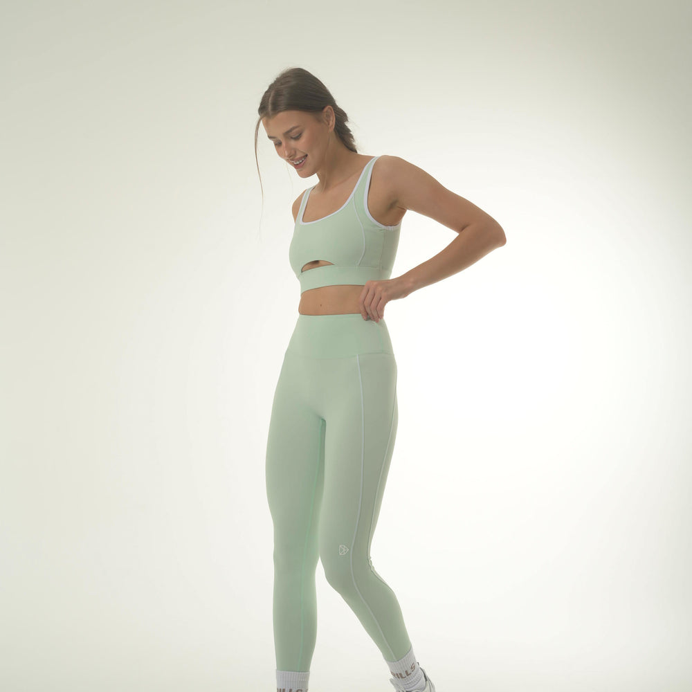 
                      
                        RACQUET DRILLS Leggings Goshammer  Green / White 3
                      
                    