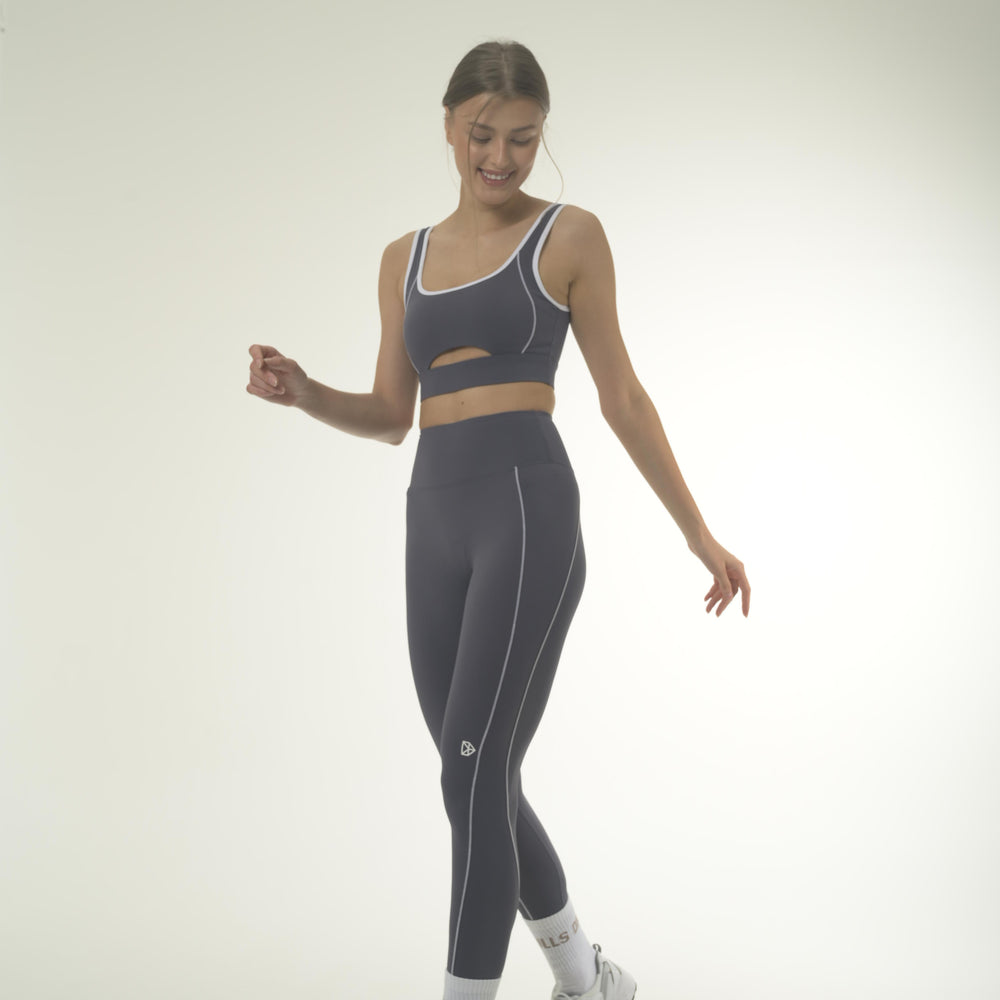 RACQUET DRILLS Leggings Midnight Blue / White 1