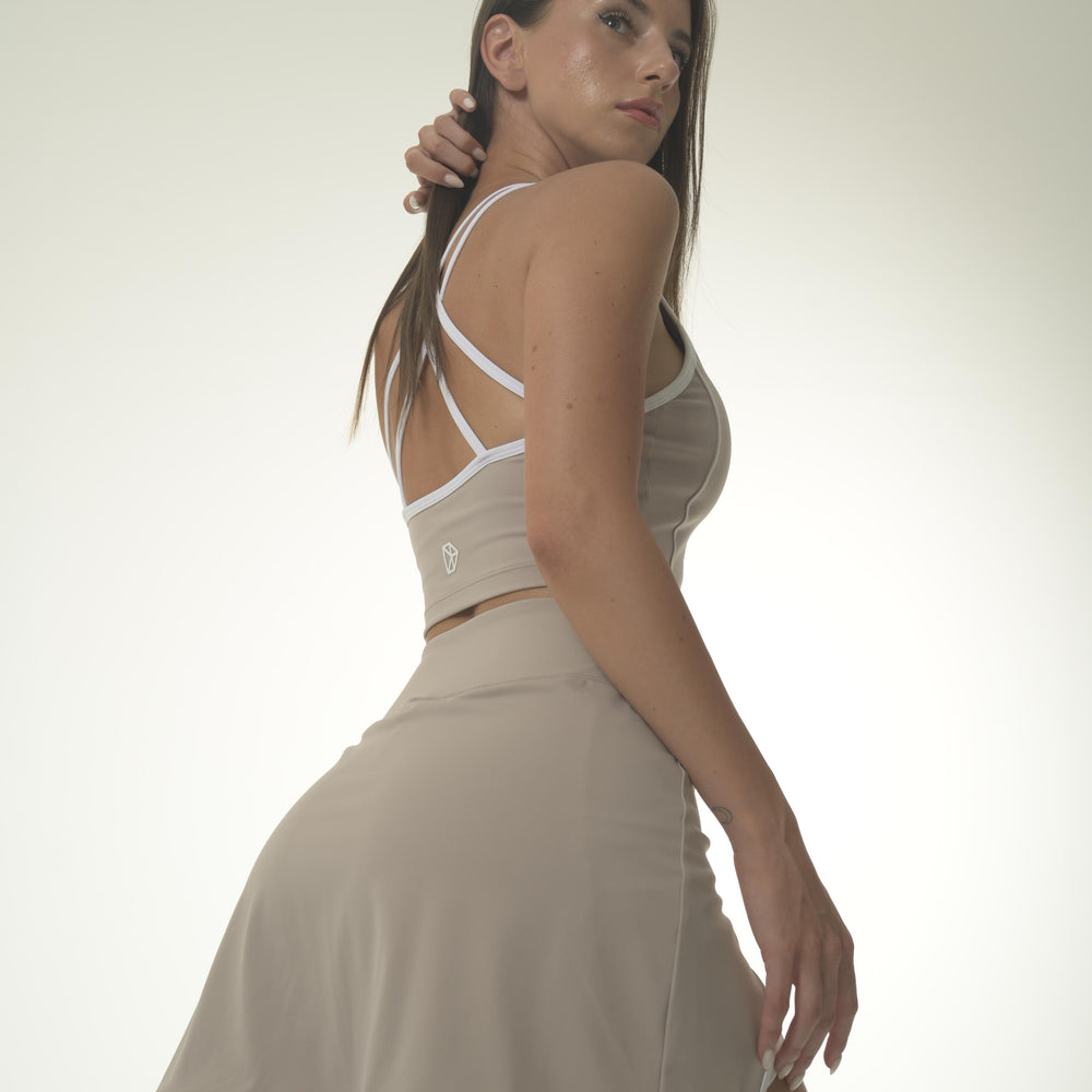 RACQUET DRILLS Skort Atmosphere / White 2