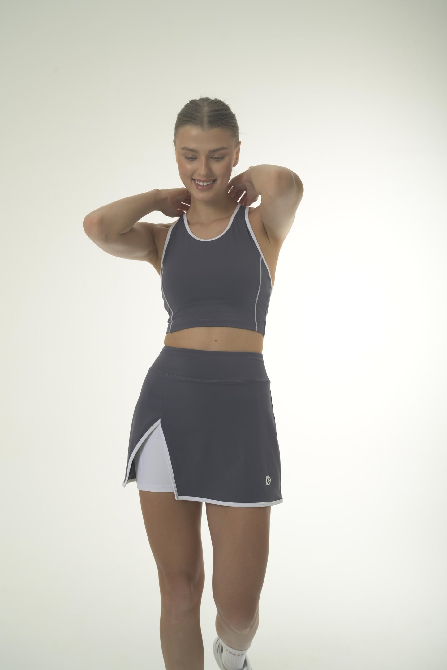 RAQUET DRILLS Skort Midnight Blue/ White 1