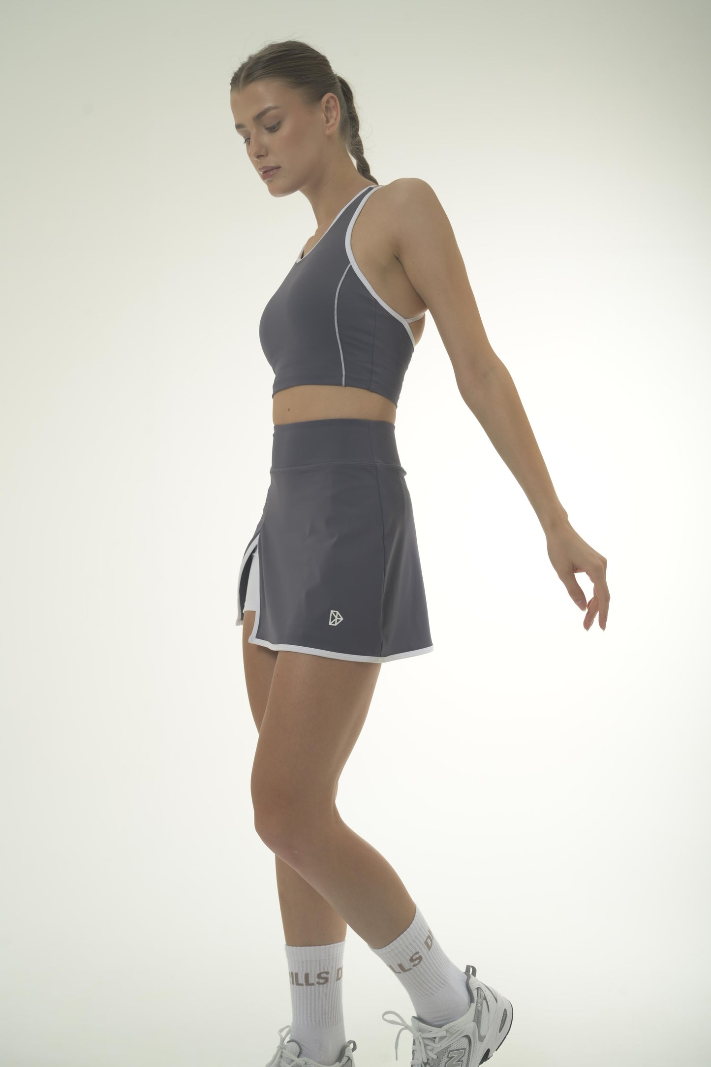 RAQUET DRILLS Skort Midnight Blue/ White 2