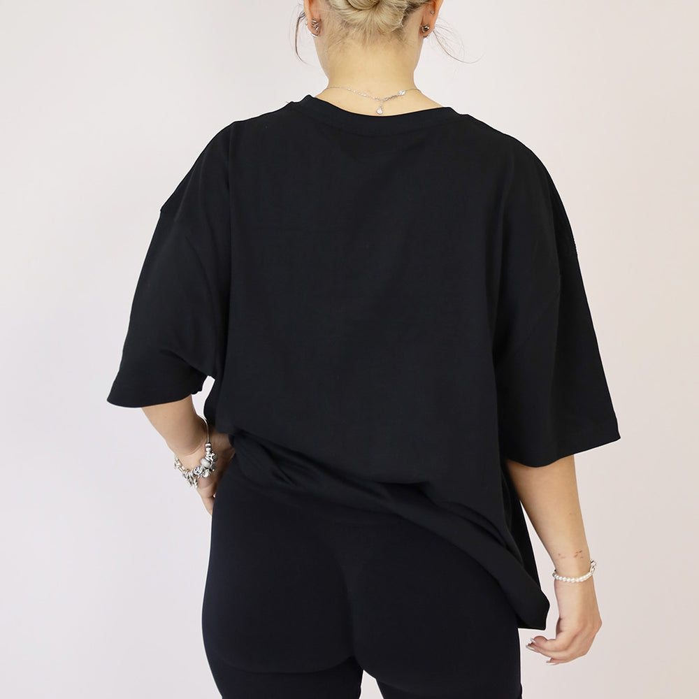 RECREATION DRILLS 6am Tee Black / White w 2