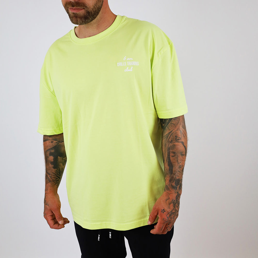 
                      
                        RECREATION DRILLS 6am Tee Lime / White 3
                      
                    