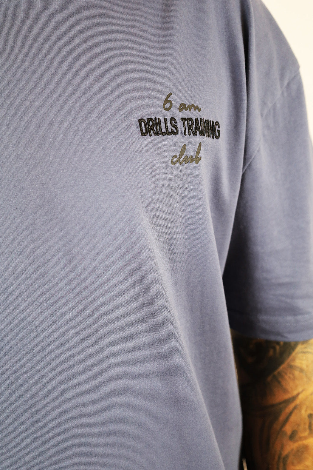 RECREATION DRILLS 6am Tee Nightshadow Blue / Black 4