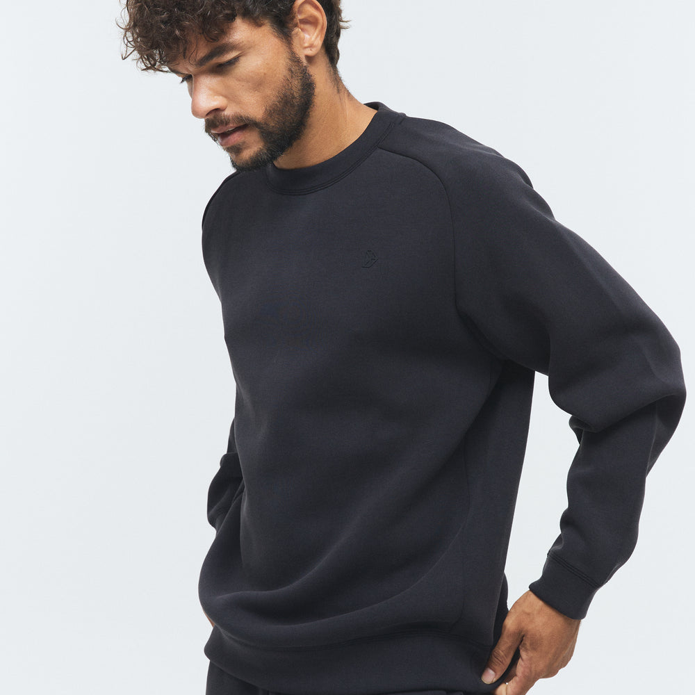 RECREATION DRILLS Scuba Crew Sweat Black