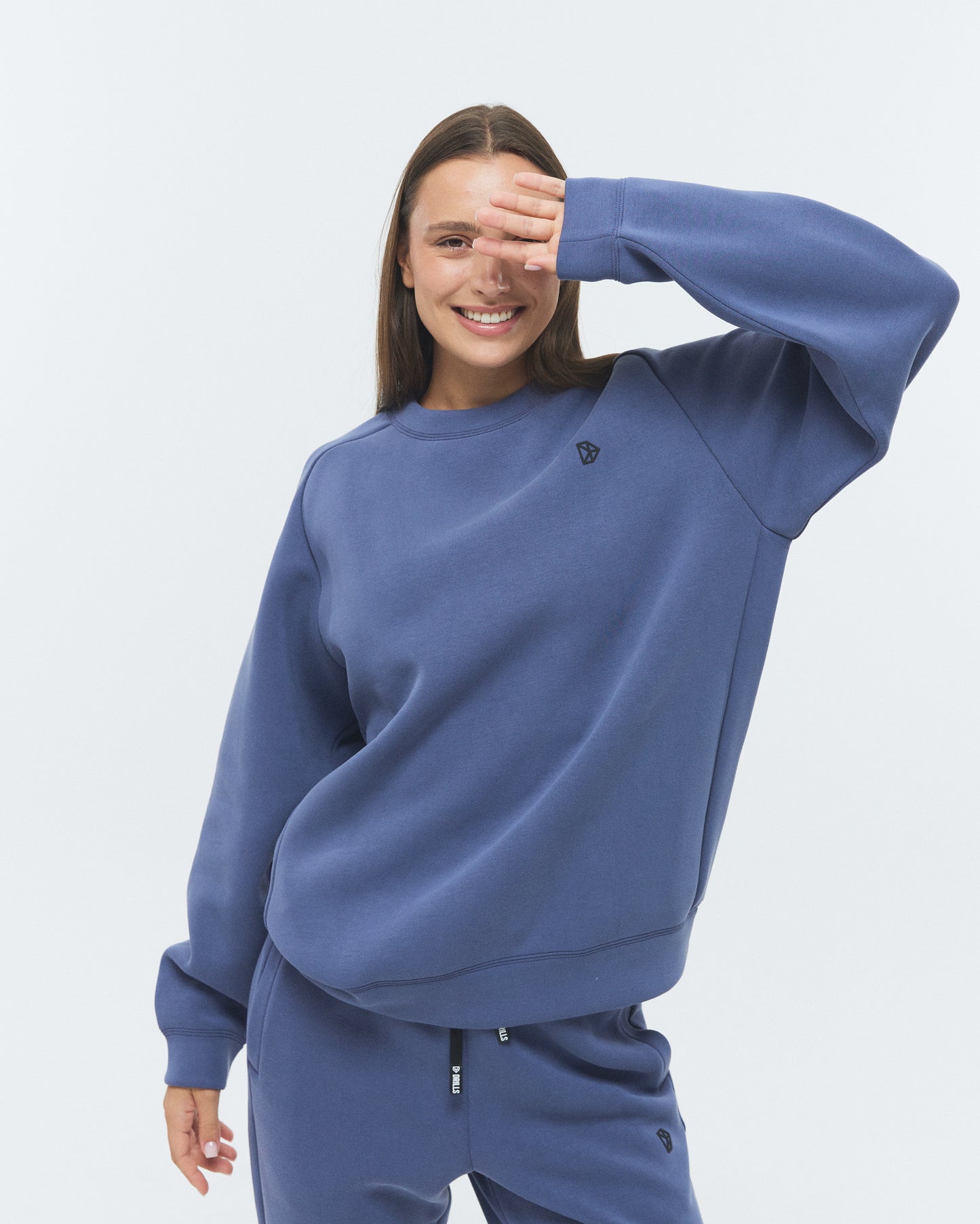 RECREATION DRILLS Scuba Crew Sweat Infinity Blue