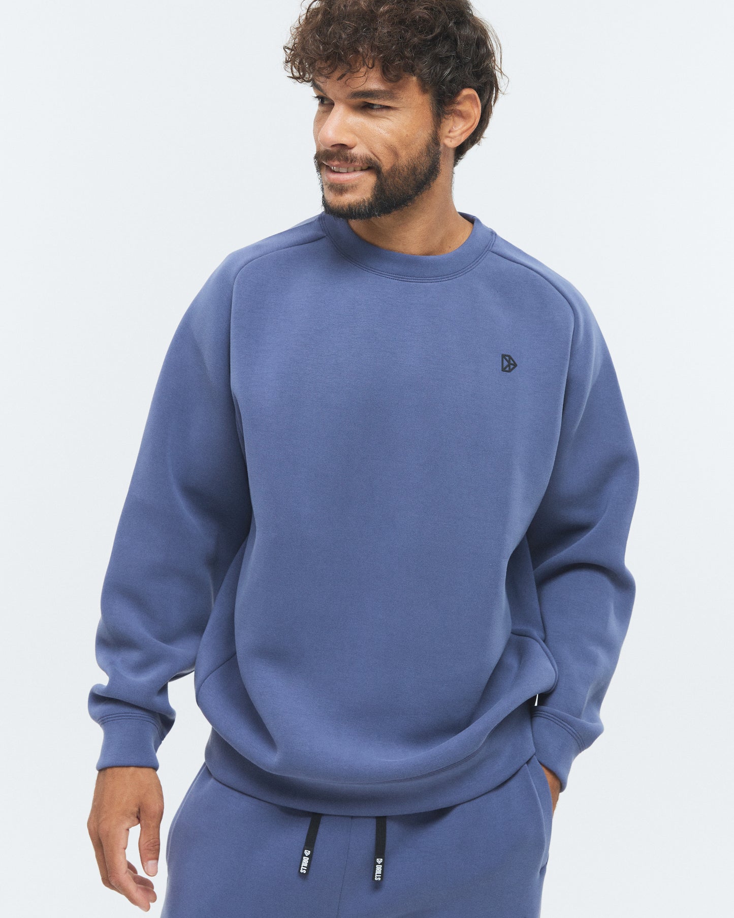 RECREATION DRILLS Scuba Crew Sweat Infinity Blue