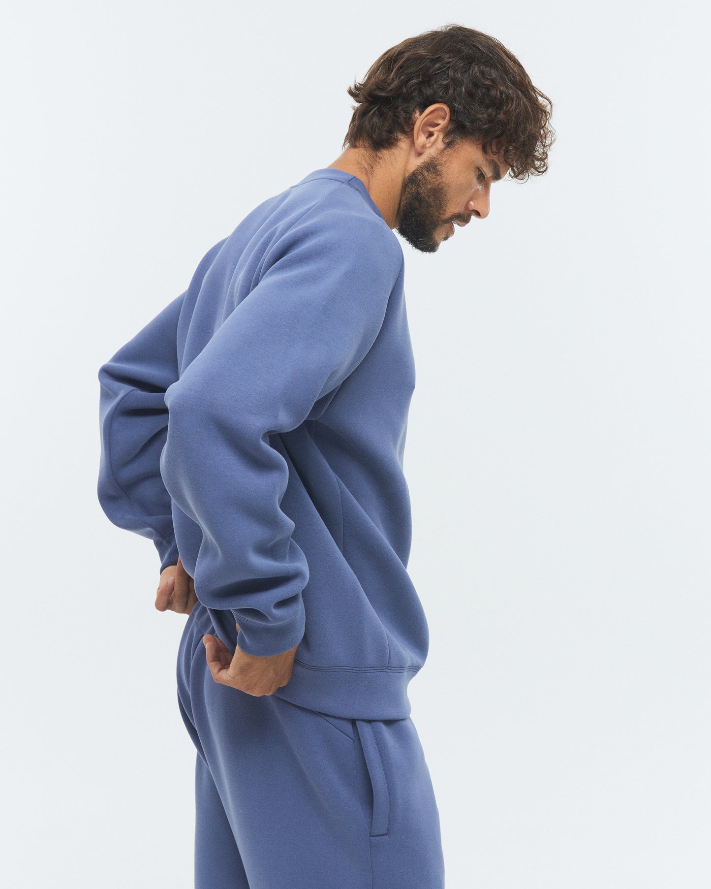 RECREATION DRILLS Scuba Crew Sweat Infinity Blue