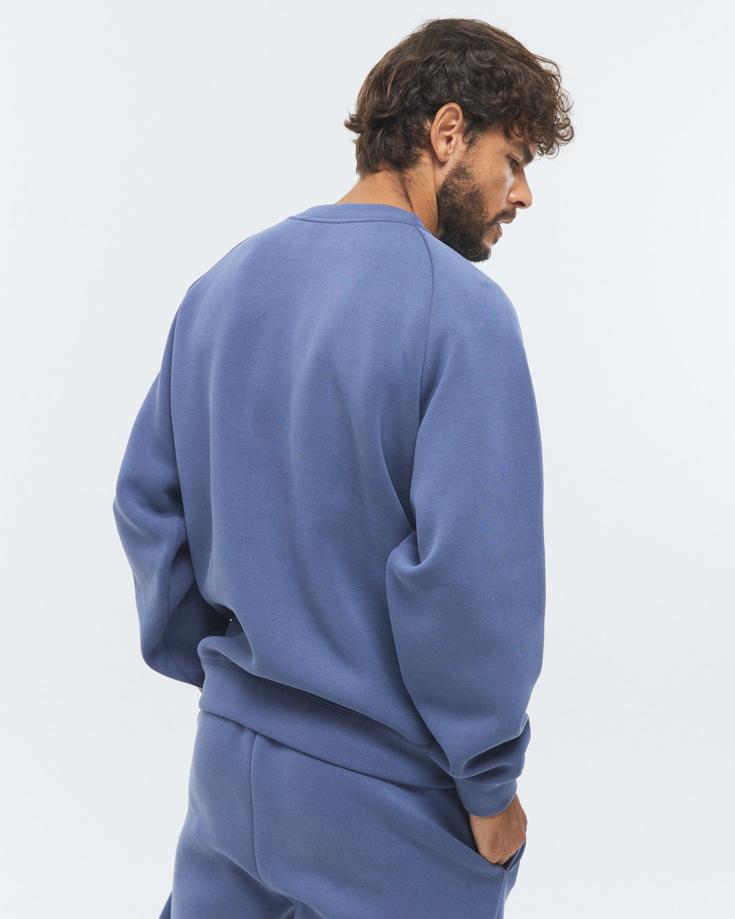 RECREATION DRILLS Scuba Crew Sweat Infinity Blue