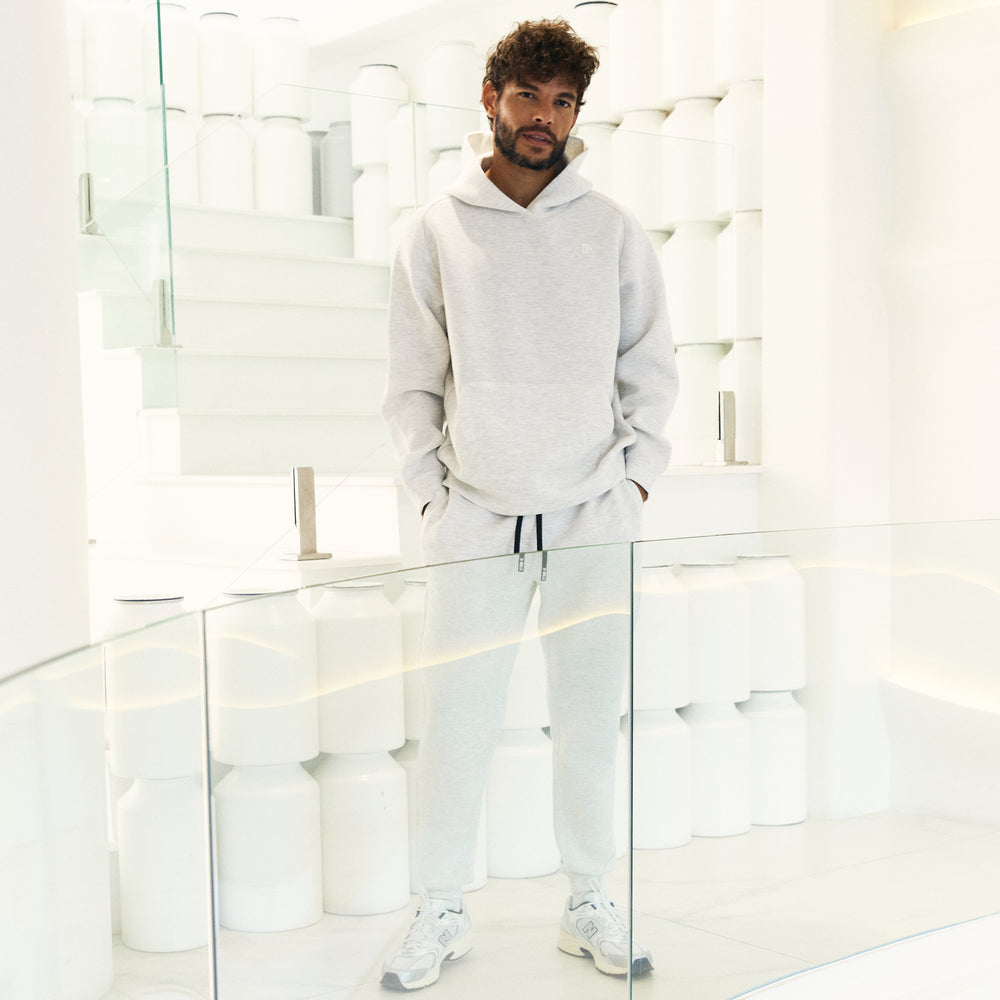 
                      
                        RECREATION DRILLS Scuba Hoodie 2.0 White Melange
                      
                    