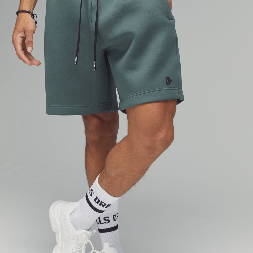 
                      
                        RECREATION DRILLS Scuba Shorts Dark Sage Green
                      
                    