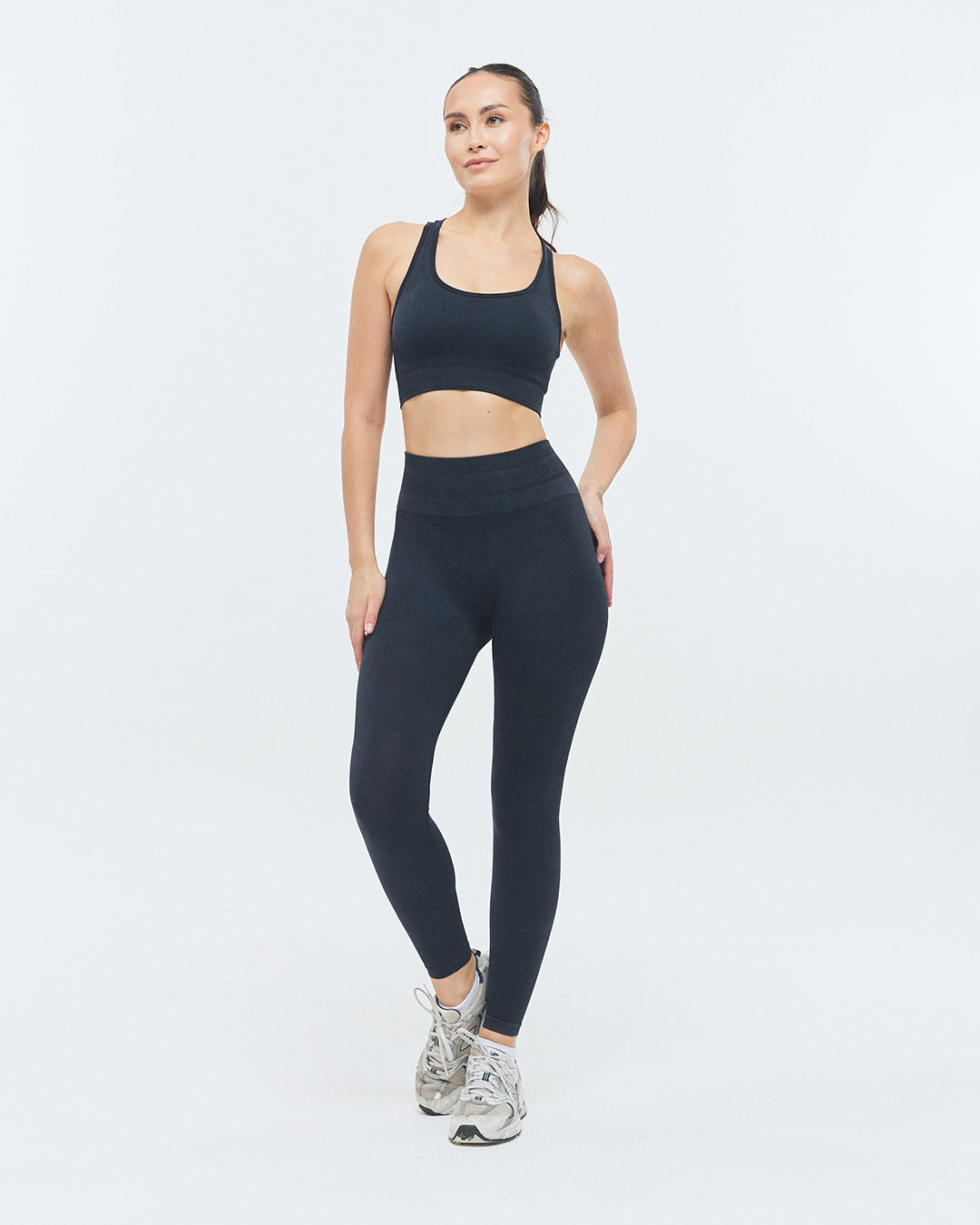 Scrunch Leggings Black washed 5