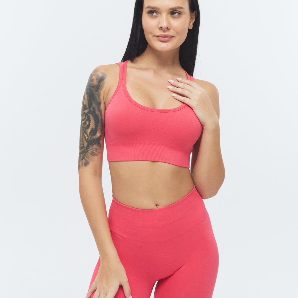 VIVID DRILLS Bra Raspberry 1