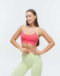 VIVID DRILLS Duo Bra Raspberry / Butterfly 1