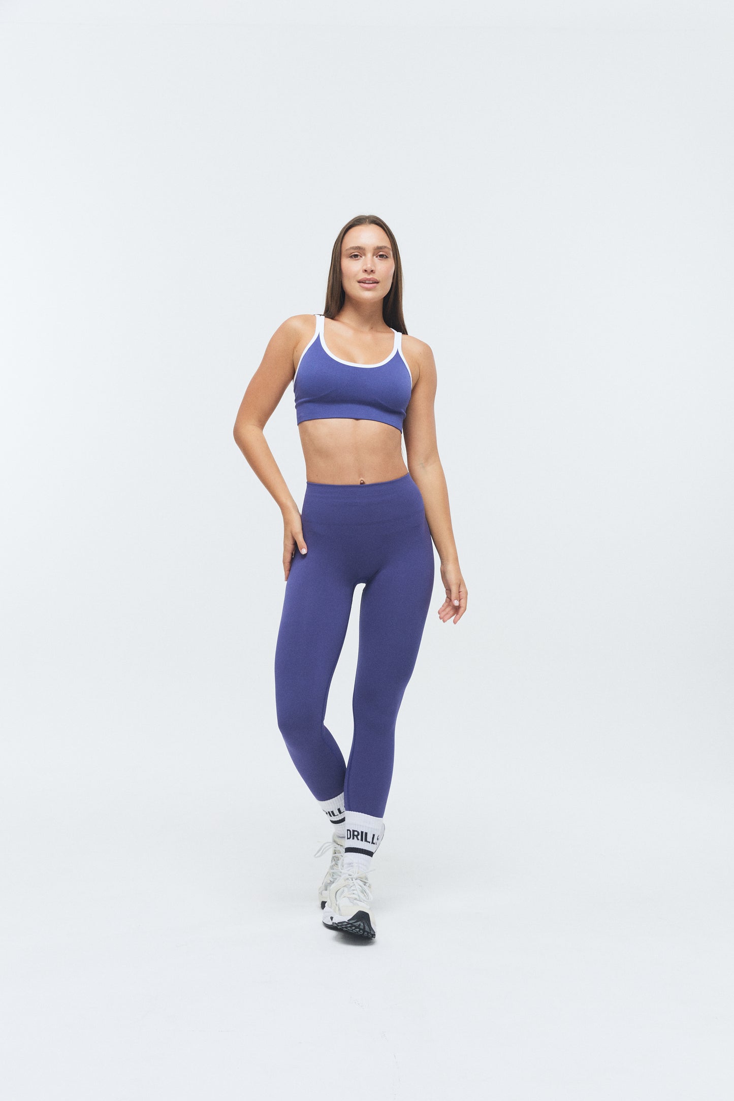 VIVID DRILLS Duo Bra Skipper Blue / White 3