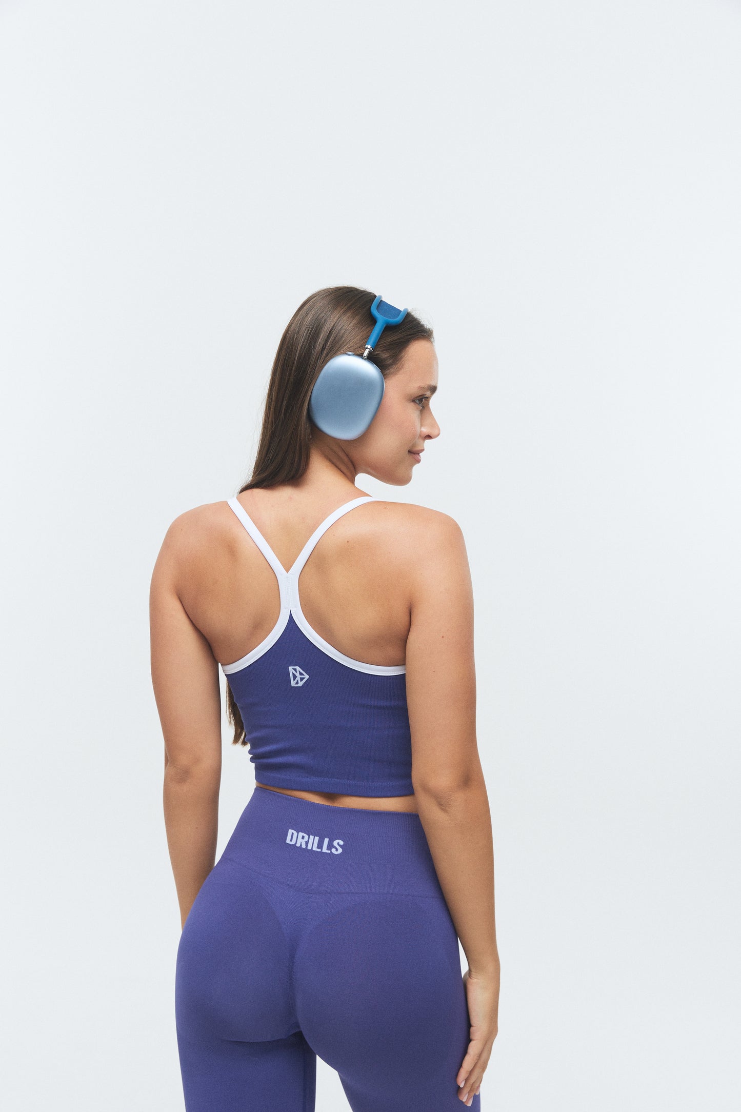 VIVID DRILLS Duo Tank Skipper Blue / White 3
