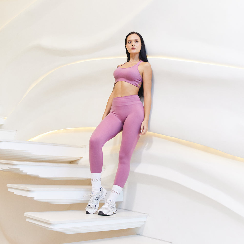 XFUNCTION DRILLS Scrunch Leggings Mauve 1