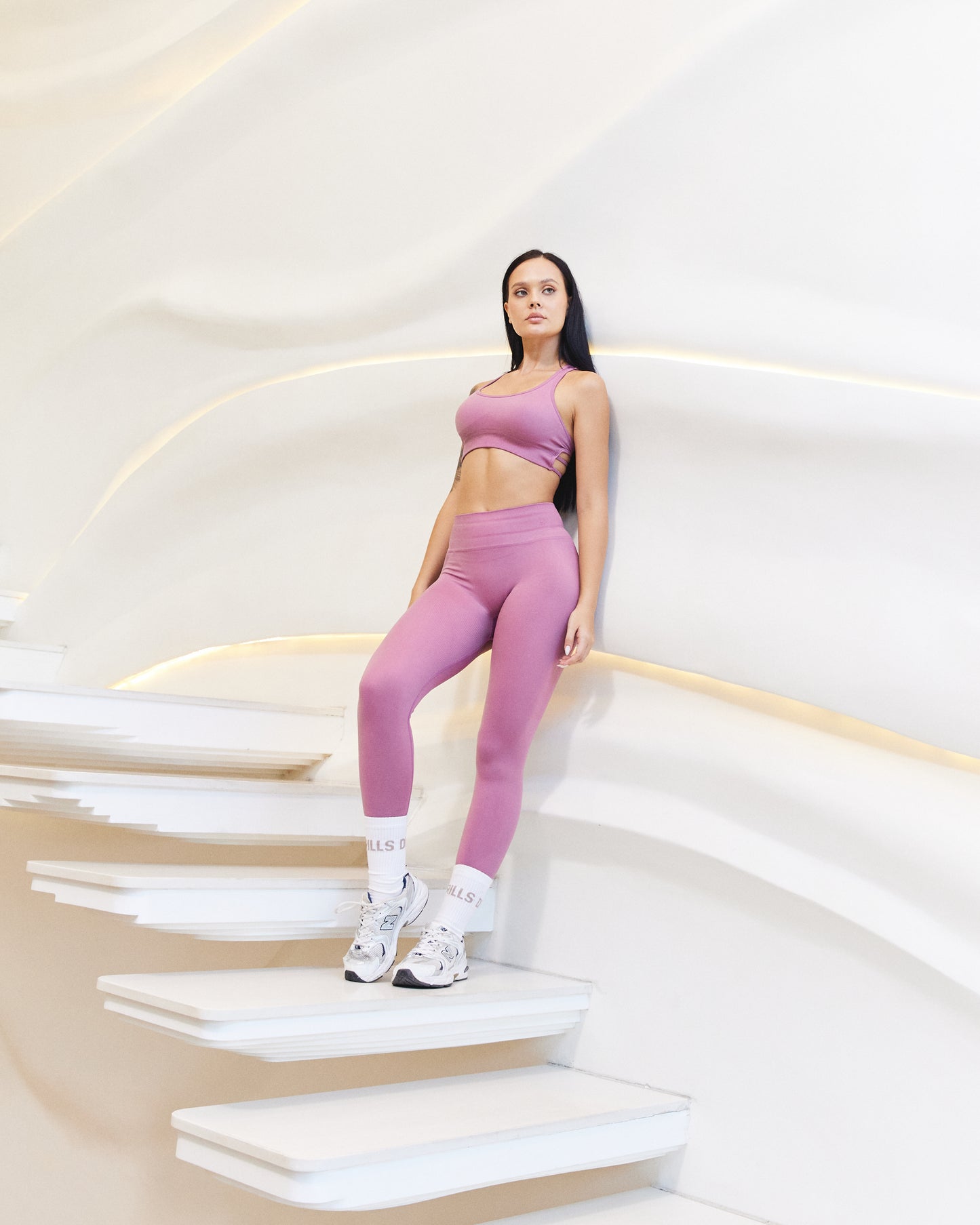 XFUNCTION DRILLS Scrunch Leggings Mauve 1